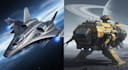 draw high quality spaceship concept