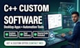 build custom cpp desktop applications and automation tools