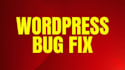 fix wordpress errors, bugs, and issues fast