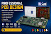 create high speed pcb layout, circuit design and schematic in kicad