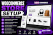 professional woocommerce store setup