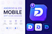 design attractive app icon logo for ios or android