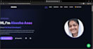 create a modern portfolio website for students and professionals