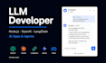be your llm developer to build ai apps and agents, node js