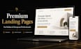 design a premium landing page