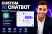 develop custom ai website chatbot with chatgpt website integration