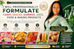 formulate gummy and jelly supplement or candy products