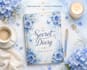 create  a permium printable secret diary pdf