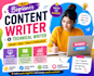 do content writing , technical writing in technology , education , communication