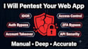 manually pentest your web application