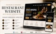 design restaurant fast food website pizza website with online ordering system