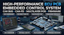 create high performance ecu pcb and embedded control system