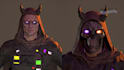 realistic 3d character model, 3d vtuber, vrchat, animal on unity, unreal engine