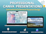 design professional canva presentation and educational slides
