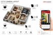 design professional cctv layout and network security system