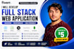 develop full stack web application using react node js next js