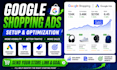 setup and manage google shopping ads for ecommerce stores