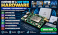 create custom rf and uhf rfid hardware for tracking, automation and iot