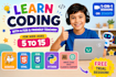 teach coding to kids with scratch, python, and claude