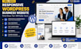 build a responsive wordpress business website