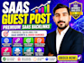 provide saas backlinks through premium saas guest post sites
