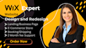 design redesign professional wix website wix studio harmony online store