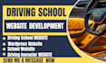 build driving school website driving instructor  wordpress website design