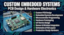 design custom embedded systems pcb and hardware electronics