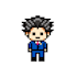 create a danganronpa pixel sprite
