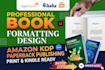 format your book for amazon KDP paperback publishing