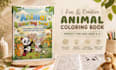 design kids coloring book pages and activity books