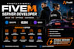 develop, fix optimize fivem server, qbcore, esx, qbox scripts