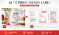 turn ai images into print packaging and label design