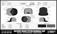 create manufacturing ready fitted baseball cap and 59fifty style tech pack