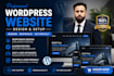 setup professional wordpress website