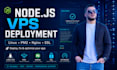 deploy and fix your nodejs app on ubuntu vps