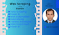 do data scraping, using python, beautifulsoup, and selenium