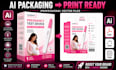 convert ai generated packaging design into print ready file