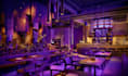 redesign cafe,coffee shop, restaurant interior 3d rendering,floor plan,2d layout