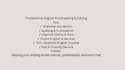 proofread and improve your english writing