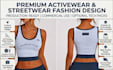 activewear designing with tech packs
