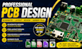 do electronic pcb design, pcb review and schematic design with gerber file