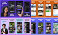 design app screenshots for google play app store apple play store and play store