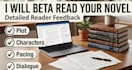 beta read your novel and provide honest feedback