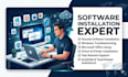 install and configure software remotely
