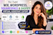 be your wix wordpress shopify and squarespace expert