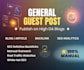 do general guest post on general blog with SEO dofollow backlink