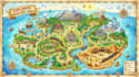 design theme park map, custom map, adventure map, tourist map and venue map