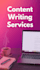 content writing with original human writing creator