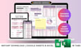 create spreadsheet invoice or budget template, template google sheets automation